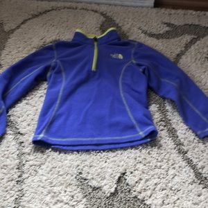 Girls north face fleece sweater sz xxs/5